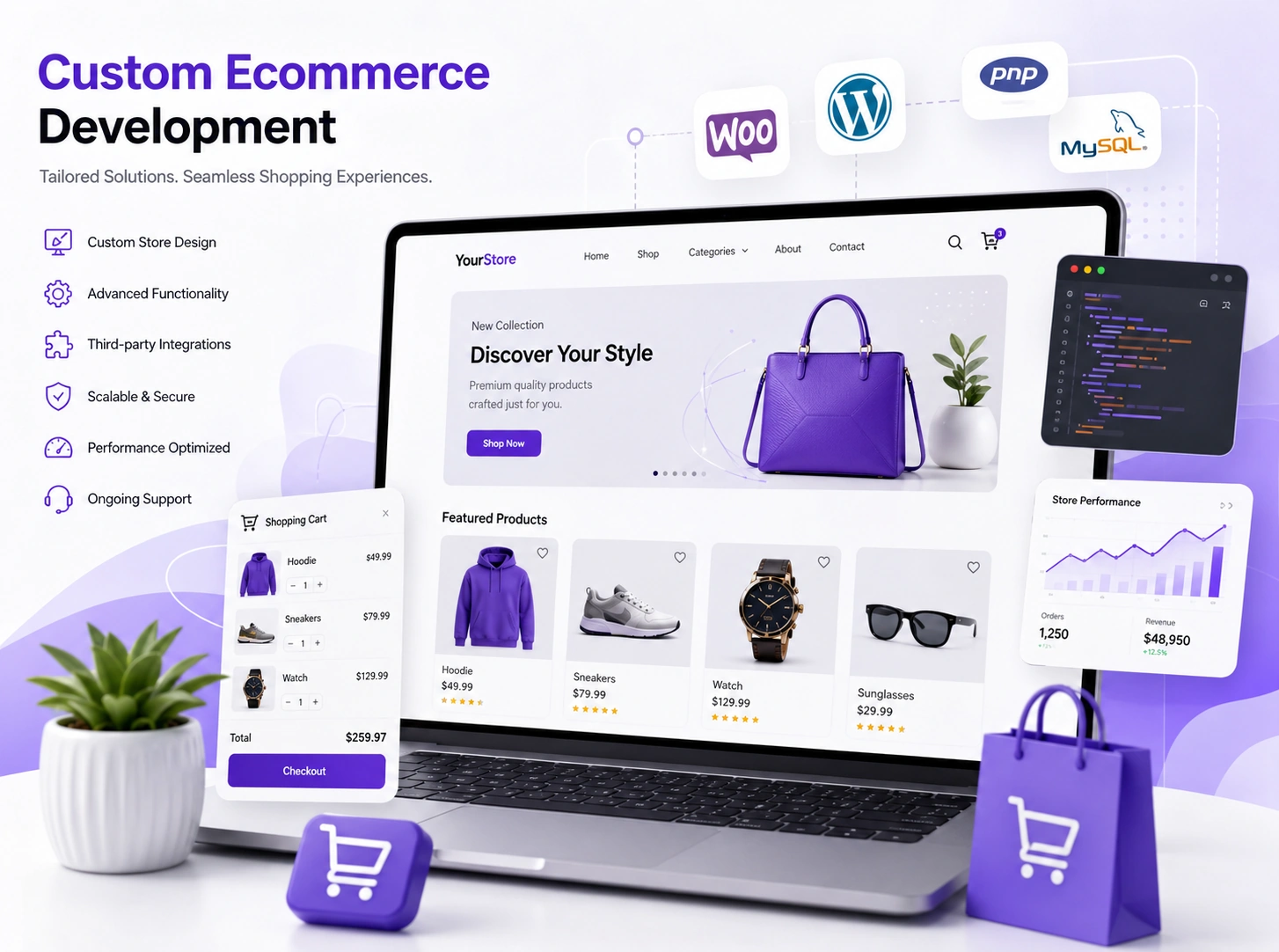 We Build Ecommerce Around Your Business. Not The Other Way Around.