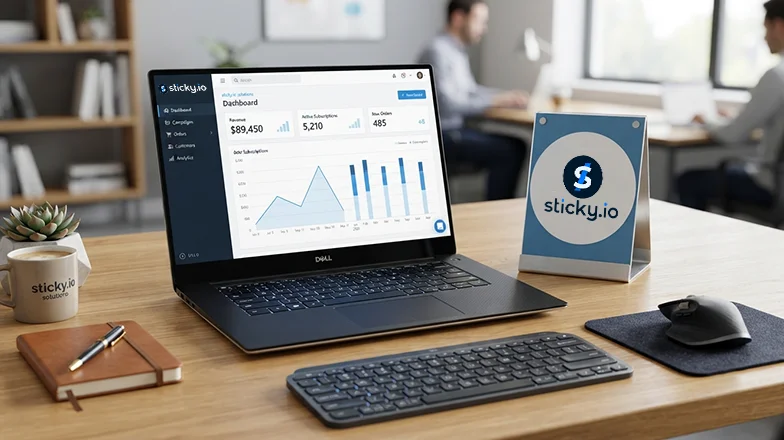 Sticky.io subscription commerce dashboard